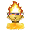 International Sports Flame Table Centrepiece