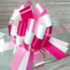 Fuchsia, Baby Pink & Cream Giant Car Bow