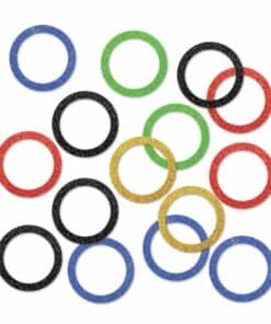 Sparkle Summer World Games Sports Rings Confetti
