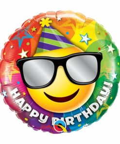 'Happy Birthday' Smiley Balloon