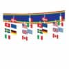 International Flag Ceiling Decoration