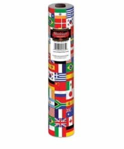 International Flag Plastic Table Roll