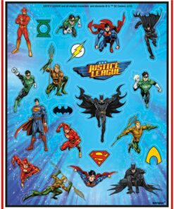 Justice League Sticker Sheets