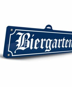 Oktoberfest Beer Garden 3D Sign