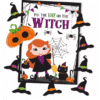Pin The hat On The Witch Game