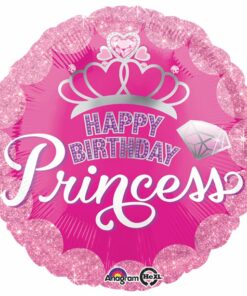 Pink Princess Crown Balloon