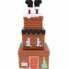 Santa Going Down The Chimney Stacking Boxes