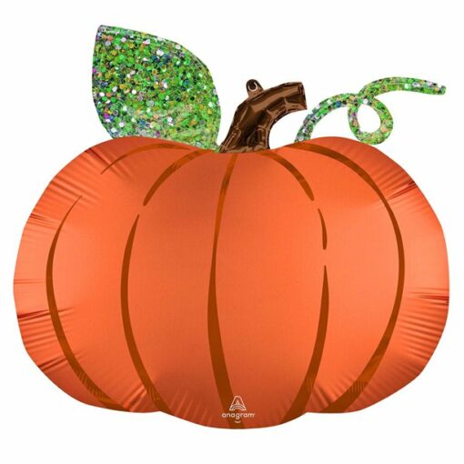 Halloween Satin Pumpkin SuperShape Balloon
