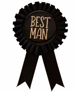 Stag Party Best Man Badge