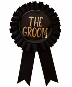 Stag Party The Groom Badge