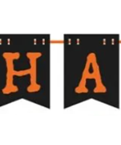 Halloween Letter Banner