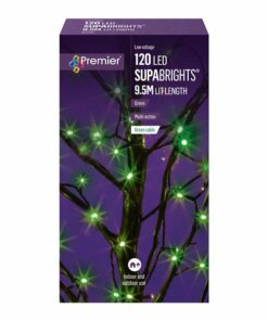 120 LED Green Supabright Lights