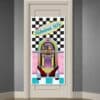 Fabulous 50's Door Cover Decoration