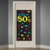 80's Door Cover Decoration