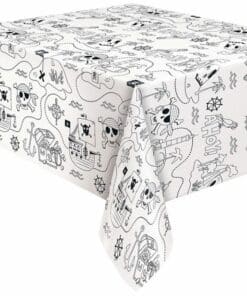 Ahoy Pirate Colouring Paper Tablecover