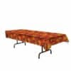 Autumn Leaves Printed Plastic Tablecover