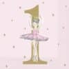 Ballerina 1st Birthday Paper Napkins