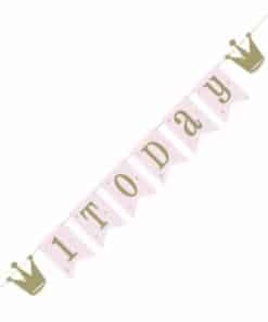 Ballerina 1st Birthday Party Banner