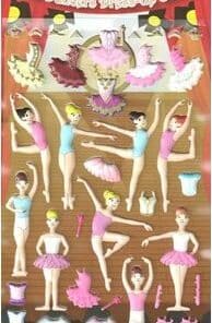 Ballerina Dress Up Stickers