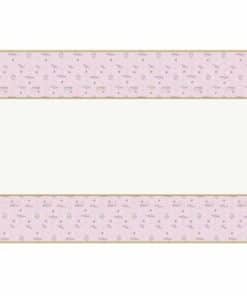 Ballerina 1st Birthday Plastic Tablecover