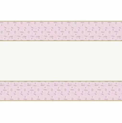 Ballerina 1st Birthday Plastic Tablecover