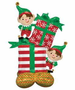 Christmas Elves AirLoonz Balloon