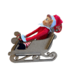 Naughty Elf Wooden Sleigh