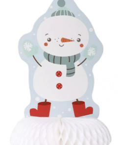Snowman Mini Honeycomb Decorations