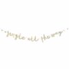 Jingle All The Way Christmas Banner