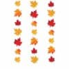 Fabric Autumn Leaf String Garland Decorations