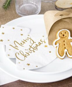 Merry Christmas Tree Napkins