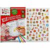 Naughty Elf Large Colouring Book with Stickers