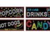 Neon Food Sign Cutouts