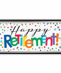 Officially Retired Giant Banner