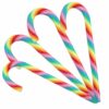 Rainbow Fruit Flavour Candy Cane