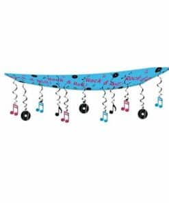 Rock & Roll Ceiling Decoration