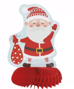 Santa Honeycomb Decoration