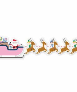 Santa's Sleigh Banner