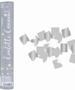 Silver Confetti Cannon