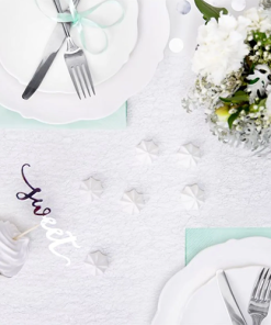 Silver Mesh Table Runner