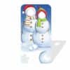 Christmas Snowmen Stand-in Cardboard Cutout