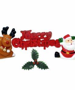 Cheerful Christmas Scene Decorating Kit