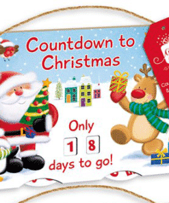Countdown To Christmas Sign - 24cm