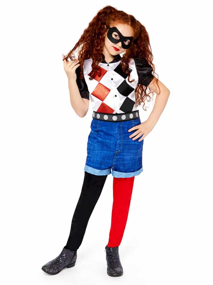 Harley Quinn Halloween Child Costume Next Day Delivery