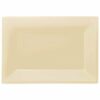 Ivory Plastic Serving Platters Sandwiches Cupcakes resuable trays party wedding annniversary cream ivory off-white bridal white