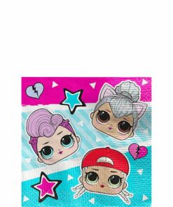 L.O.L Surprise Paper Beverage Napkins