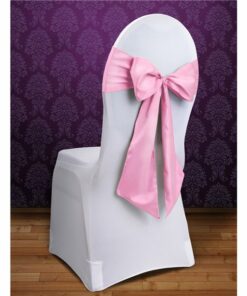 Light Pink Chair Sashes