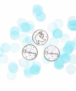 On Your Christening Blue Table Confetti
