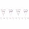 On Your Christening Pink Paper Bunting