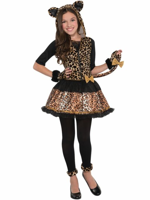 Sassy Spots Cat Fancy Dress Costume